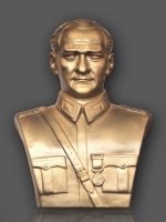 Pirinç Atatürk Büstü Fiyatları