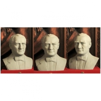 Sivil Fiber Atatürk Büstü yapımı 35 cm