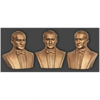 Papyonlu PolyesterAtatürk Büstü